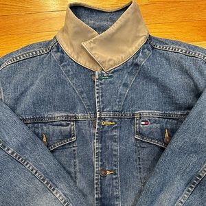 Vintage 90’s Tommy Hilfiger Mens Jean Jacket (XL)